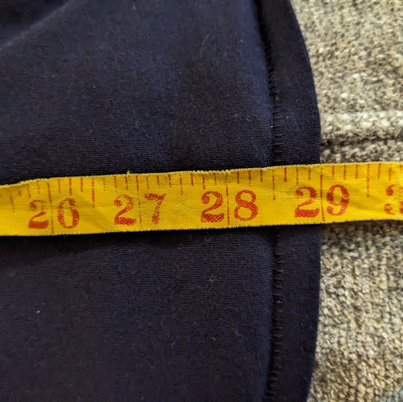 Sonoma navy blue, vneck everyday tee, size 3X - Picture 6 of 8